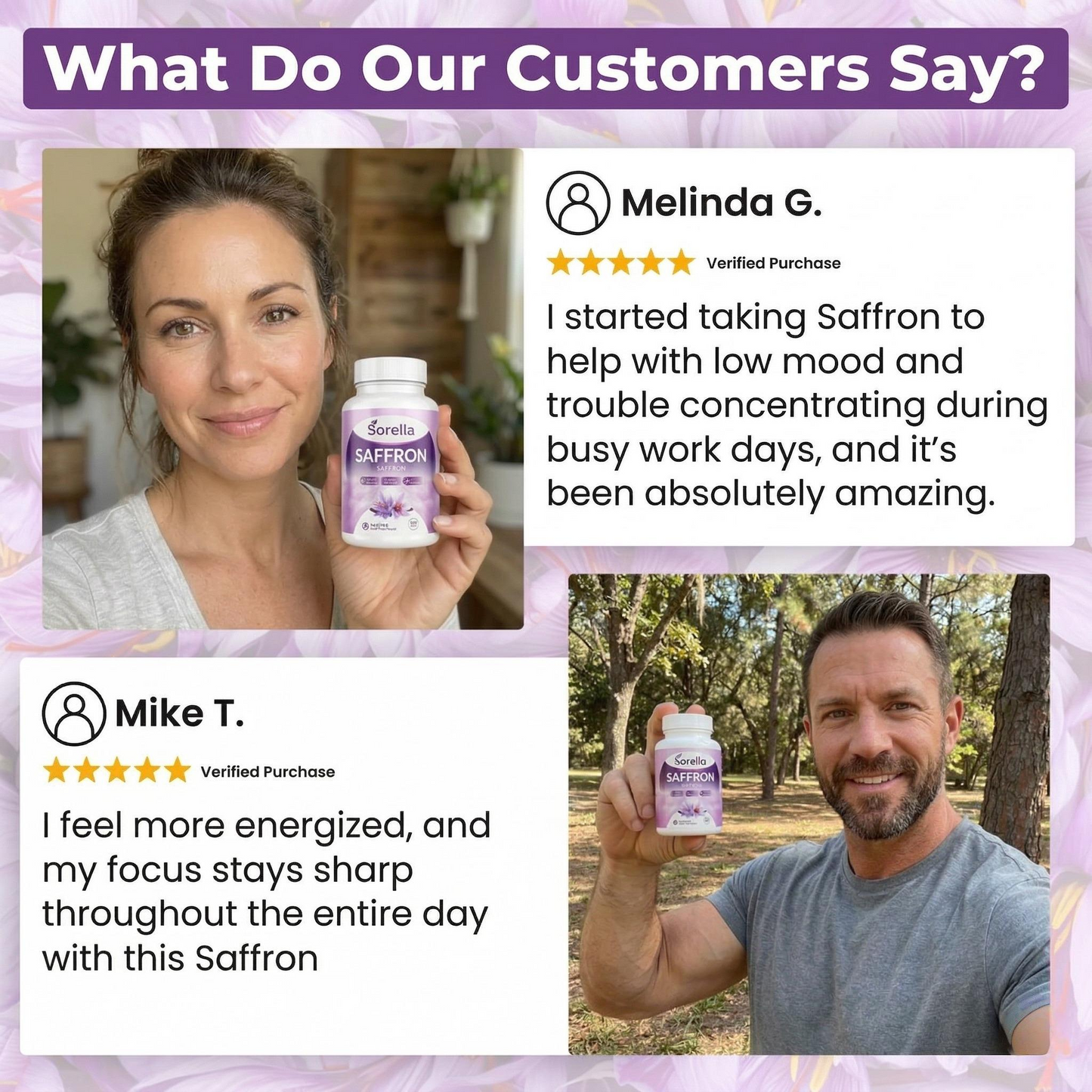 Sorella Pure Saffron — Mood + Focus Support
